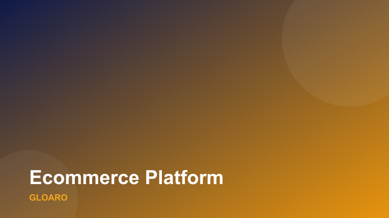 Ecommerce Platform